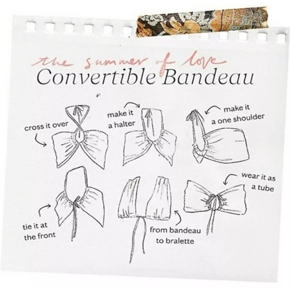 Free People Summer Of Love Convertible Bra - Picture 5 of 5